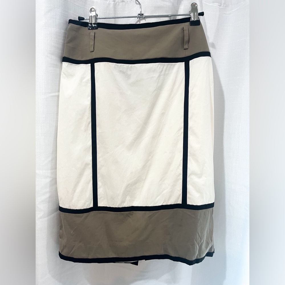 Karen Millen Colorblock Skirt Size US 6